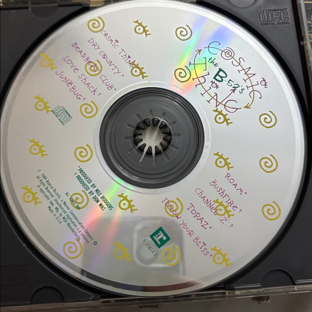 The B-52s "Cosmic Thing" CD - - Picture 3 of 5